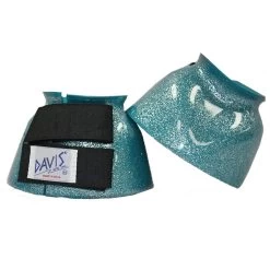 Davis Metallic Bell Boots -Equestrian Supplies 0030444