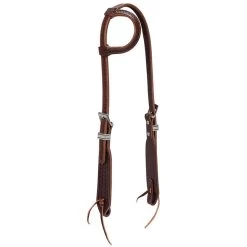Weaver Leather Weaver Synergy Hand-Tooled Mayan Sliding Ear Headstall With Designer Hardware