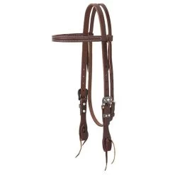 Weaver Leather Weaver Working Tack Chevron Designer Hardware Browband Headstall