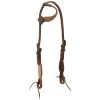 Weaver Leather Weaver Rough Out Oiled Canyon Rose Sliding Ear Headstall