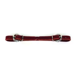 Professional's Choice Burgundy Latigo Curb Strap