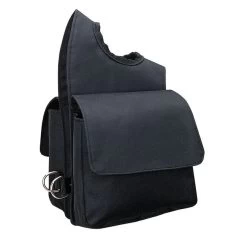Weaver Leather Weaver Nylon Pommel Bag - Black