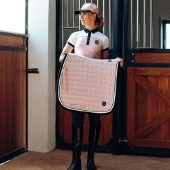 B Vertigo Cameron Dressage Saddle Pad With Cord Piping -Equestrian Supplies 17414SIPIF 3