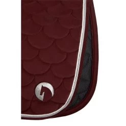 Horze Geneva Dressage Saddle Pad With Faux Fur -Equestrian Supplies 17436MWP 3