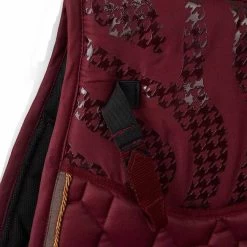 Horze Kenya Anti-Slip All Purpose Saddle Pad - Rhubarb Dark Red -Equestrian Supplies 17444RREF 4