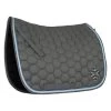 Horze Navajo Double Corded Dressage Saddle Pad - Smoked Pearl Grey 1 Horze Navajo Double Corded Dressage Saddle Pad - Smoked Pearl Grey -Equestrian Supplies 17452SPGF 1