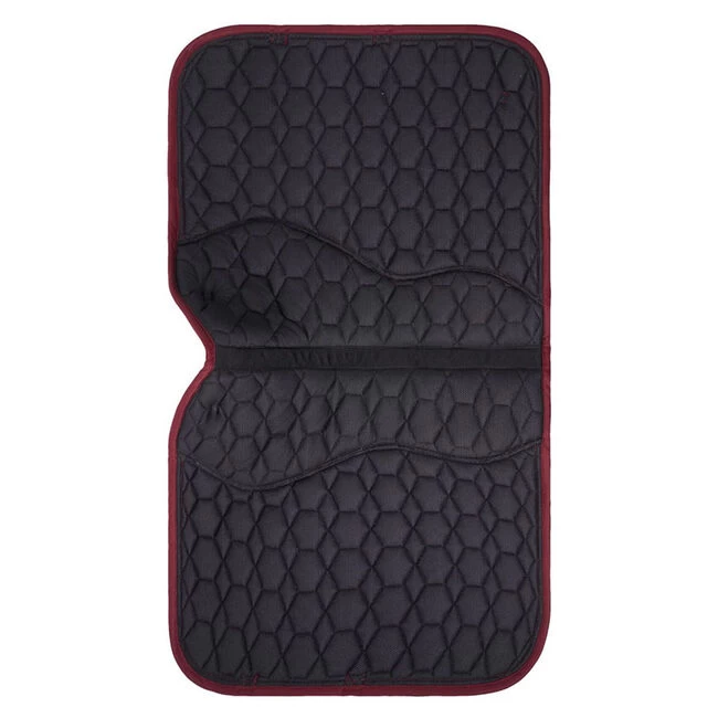 Horze Kenya Anti-Slip Dressage Saddle Pad - Iron Grey Brown 5 Horze Kenya Anti-Slip Dressage Saddle Pad - Iron Grey Brown - Image 3