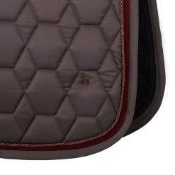 Horze Kenya Anti-Slip Dressage Saddle Pad - Iron Grey Brown 11 Horze Kenya Anti-Slip Dressage Saddle Pad - Iron Grey Brown -Equestrian Supplies 17454IGF 5