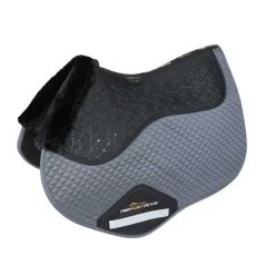 Shires Performance Fusion Jump Saddle Pad 7 Shires Performance Fusion Jump Saddle Pad -Equestrian Supplies 1872 grey 1