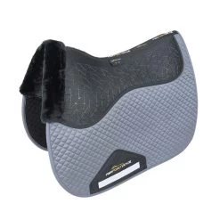 Shires Performance Fusion Saddle Pad 8 Shires Performance Fusion Saddle Pad -Equestrian Supplies 1873 grey 1