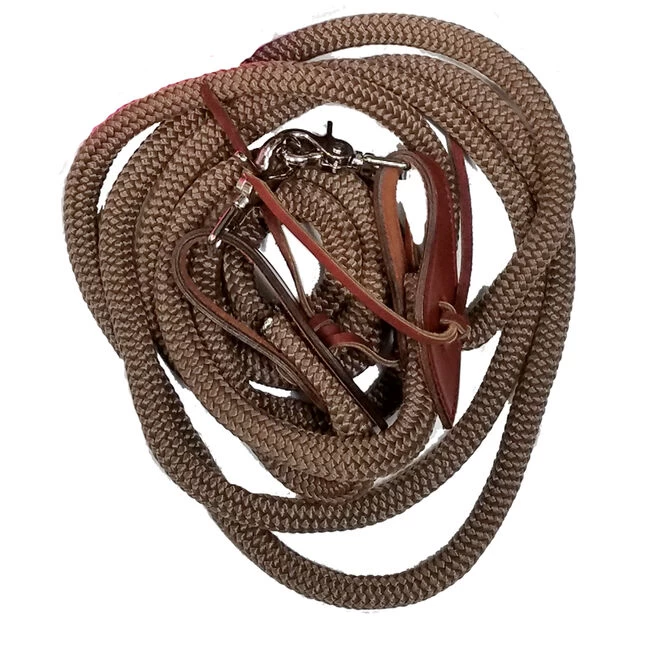 Triple E 10′ Poly Rope Game Reins - Solid Colors 4 Triple E 10′ Poly Rope Game Reins - Solid Colors - Image 2