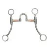 Coronet Correction Mouth Stainless Steel Bit With Copper Bars -Equestrian Supplies 240725.01