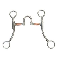 Coronet Correction Mouth Stainless Steel Bit With Copper Bars