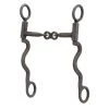 Weaver Leather Weaver Pro Series Long 8-1/4" Cheek Buffed Black Bit -Equestrian Supplies 25000 02