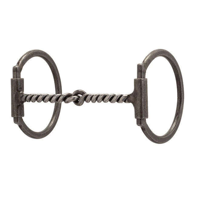 Weaver Leather Weaver Pro Series Offset D-Ring Buffed Black Snaffle Bit 3 Weaver Leather Weaver Pro Series Offset D-Ring Buffed Black Snaffle Bit