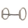Weaver Leather Weaver Pro Series Offset D-Ring Brushed Stainless Steel Snaffle Bit