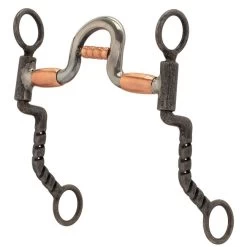 Weaver Leather Weaver Ken McNabb Buffed Black Sweet Iron Bits