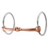 Weaver Leather Weaver Professional Copper Mouth Loose Ring Snaffle Bit -Equestrian Supplies 251811