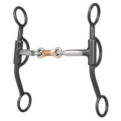 Weaver Leather Weaver Professional Shank Bit With Sweet Iron And Copper-Wrapped Dogbone Mouth