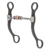 Weaver Leather Weaver Professional Shank Bit With Sweet Iron 3-Piece Twisted Wire Chain Mouth -Equestrian Supplies 251856