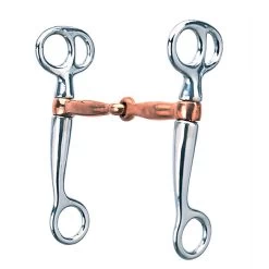 Weaver Leather Weaver Tom Thumb Copper Mouth Snaffle Bit