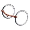 Weaver Leather Weaver All Purpose Ring Snaffle Bit With Single Twisted Copper Mouth -Equestrian Supplies 255512
