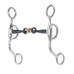 Weaver Leather Weaver Professional Argentine Three-Piece Sweet Iron Bit