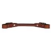 Weaver Leather Weaver Bridle Leather Rounded Curb Strap - Rich Brown