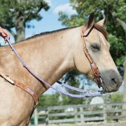 Weaver Leather Weaver Braided Nylon Barrel Reins -Equestrian Supplies 352051B21 2