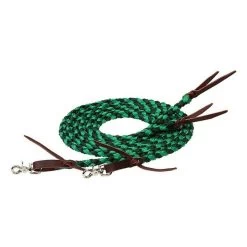 Weaver Leather Weaver Braided Split Reins - 1/2" X 8' 9 Weaver Leather Weaver Braided Split Reins - 1/2" X 8' -Equestrian Supplies 3534534163