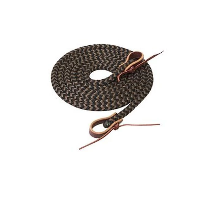 Weaver Leather Weaver Silvertip Horseman's Braid Roper Rein 5 Weaver Leather Weaver Silvertip Horseman's Braid Roper Rein - Image 3
