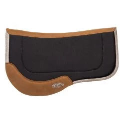 Weaver Leather Weaver Canvas Trail Saddle Pad With Wool Felt Bottom - Black
