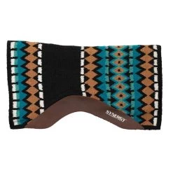 Weaver Leather Weaver Synergy Contoured Close Contact Steam Pressed 100% Merino Wool Felt Performance Saddle Pad