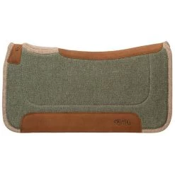 Weaver Leather Weaver Contoured Jute Wool Blend Felt Saddle Pad