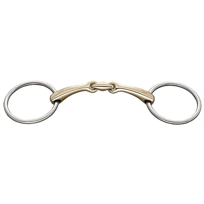 Herm Sprenger Dynamic RS Loose Ring 16MM Double Jointed Snaffle Bit 3 Herm Sprenger Dynamic RS Loose Ring 16MM Double Jointed Snaffle Bit
