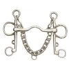 Centaur Stainless Steel Hartwell Pelham With 5.5" Sliding Cheek -Equestrian Supplies 4057555