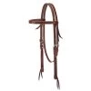 Weaver Leather Weaver Turquoise Cross Floral Carved Browband Headstall -Equestrian Supplies 450135