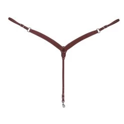 Weaver Leather Weaver Turquoise Cross Contoured Skirting Leather Breast Collar 7 Weaver Leather Weaver Turquoise Cross Contoured Skirting Leather Breast Collar -Equestrian Supplies 450355