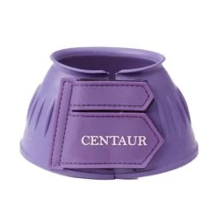 Centaur EcoPure Rubber Heavy-Duty Double Hook And Loop Bell Boots -Equestrian Supplies 4597902AMY