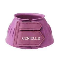 Centaur EcoPure Rubber Heavy-Duty Double Hook And Loop Bell Boots -Equestrian Supplies 4597902RBY