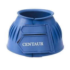 Centaur EcoPure Rubber Heavy-Duty Double Hook And Loop Bell Boots -Equestrian Supplies 4597902S