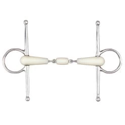 Happy Mouth Double Jointed With Roller Full Cheek Bit