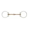 Turn-Two Equine Stainless Steel Copper Twisted Wire D-Ring Bit