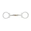 Turn-Two Equine Stainless Steel Twisted 3-Piece D-Ring Bit 2 Turn-Two Equine Stainless Steel Twisted 3-Piece D-Ring Bit -Equestrian Supplies 469046SS5