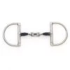 Centaur Blue Steel French Link Hunter Dee Bit 2 Centaur Blue Steel French Link Hunter Dee Bit -Equestrian Supplies 470529BLUST5