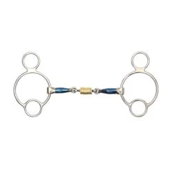 Shires Blue Sweet Iron Universal With Roller Link Bit