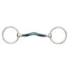 Shires Blue Sweet Iron Loose Ring With Mullen Mouth -Equestrian Supplies 6357d 1