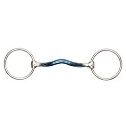 Shires Blue Sweet Iron Loose Ring With Mullen Mouth