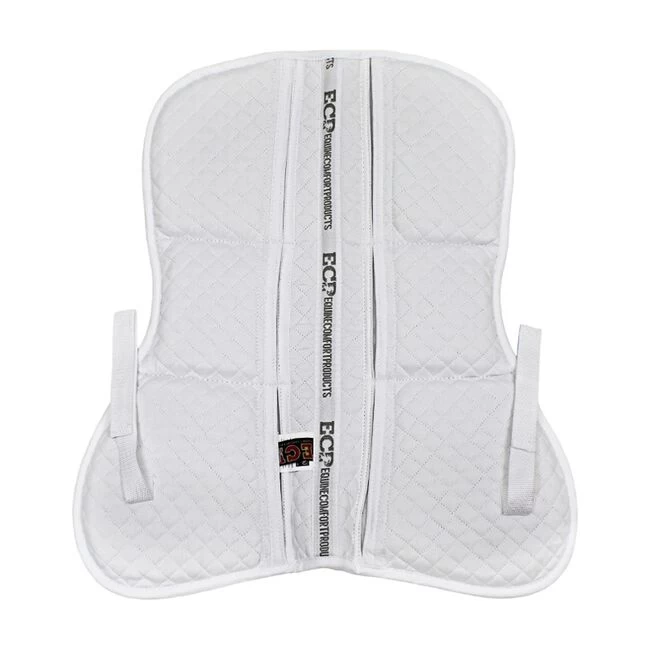 Equine Comfort Products 6-Pocket Cotton Correction Half Pad 4 Equine Comfort Products 6-Pocket Cotton Correction Half Pad - Image 2
