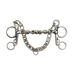 Shires Short Shank Waterford Pelham Bit